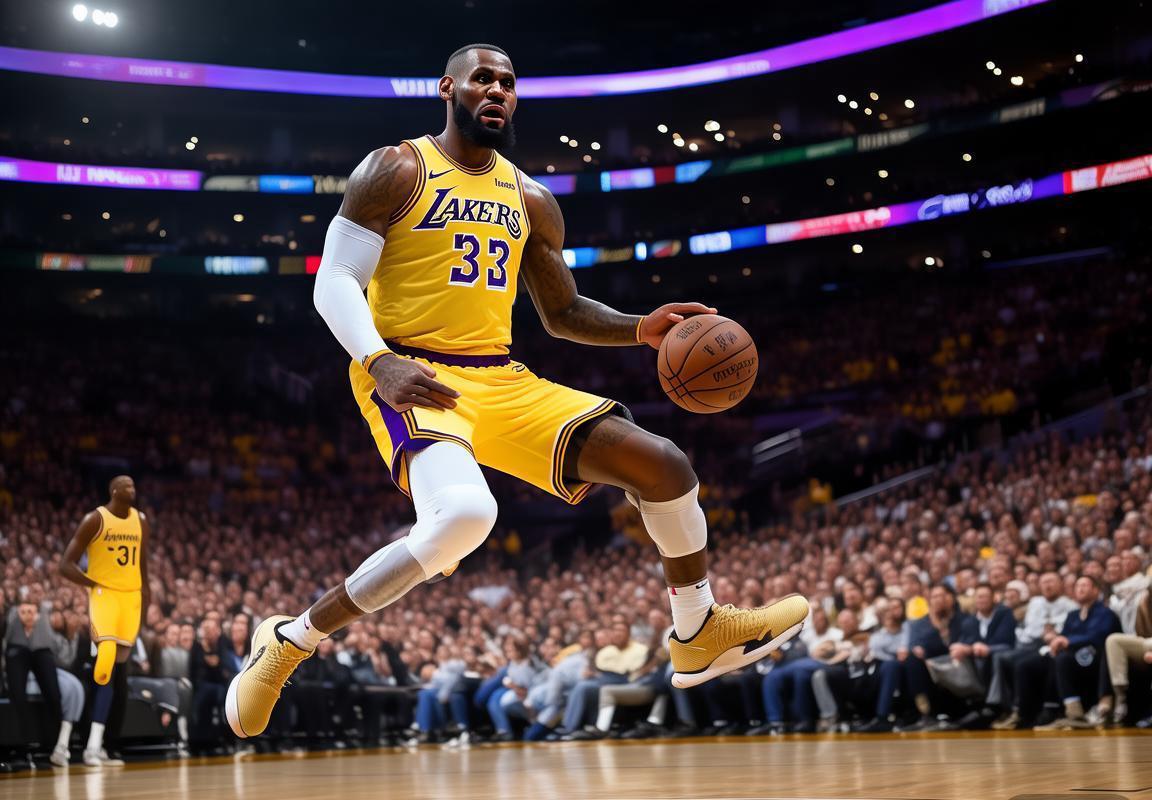 詹姆斯纪录夜篮下犹豫仅得10分，状态下滑引争议